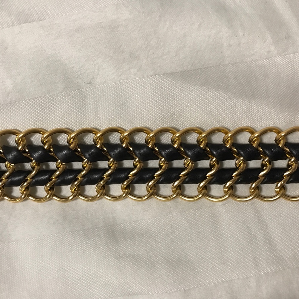 2 for $25 Faux leather chain belt